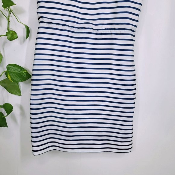 J. Crew Blue and White Striped Mini Dress - Picture 7 of 11